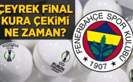 UEFA Avrupa Konferans Ligi Çeyrek Final kura çekimi ne zaman, saat kaçta hangi kanalda?