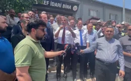 CHP Heyeti Eti Krom işçilerine destek için Elazığ’a geldi