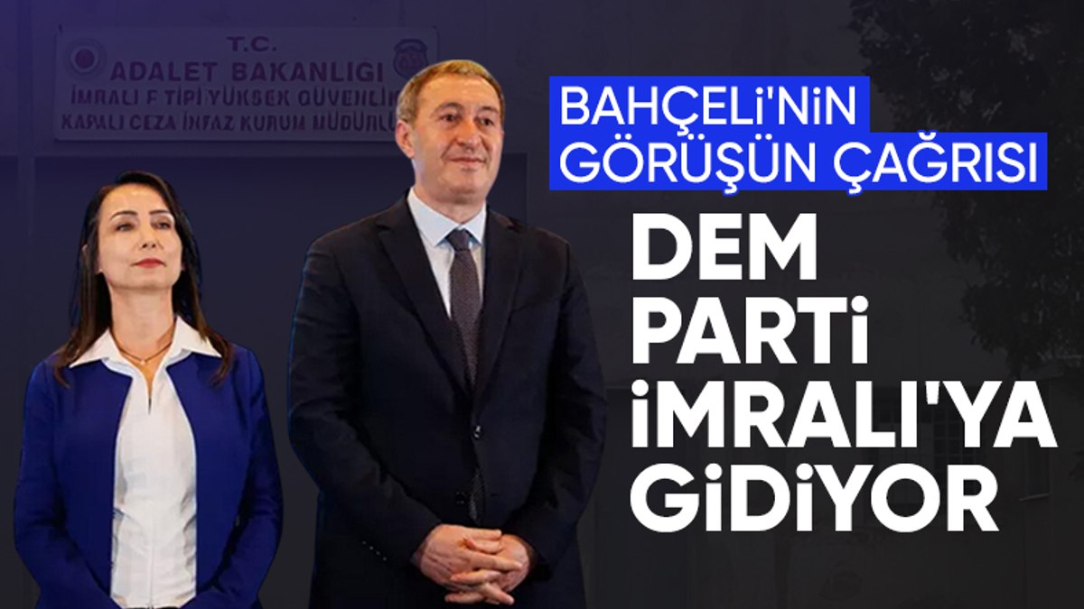 DEM Parti, İmralı’ya gitmek için başvuru yaptı