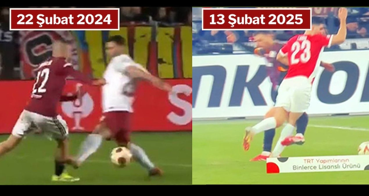 Kaan Ayhan’dan 1 yıl arayla aynı kırmızı kart!