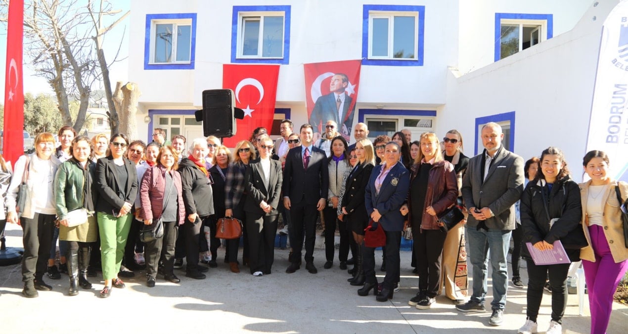 Bodrum’un İlk Kadın Yaşam Merkezi Açıldı