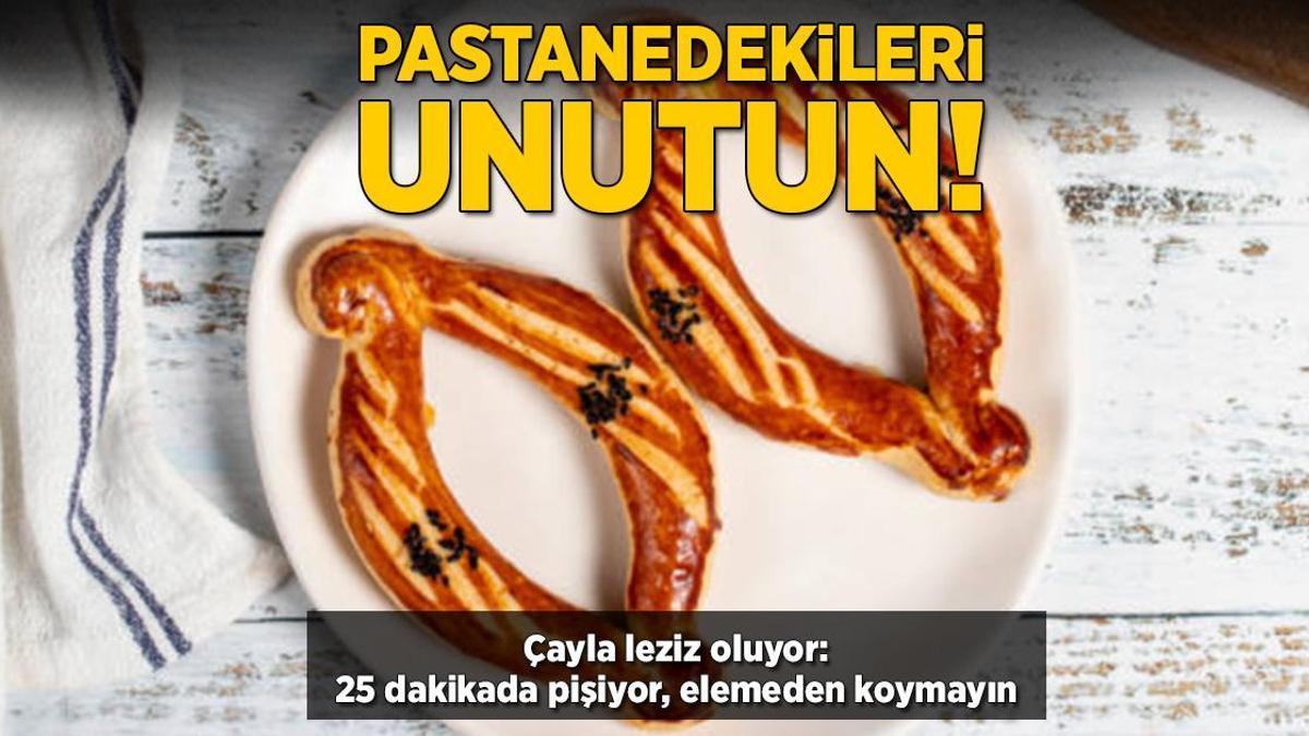 Pastanedekileri unutun! Çayla leziz oluyor: 25 dakikada pişiyor, elemeden koymayın