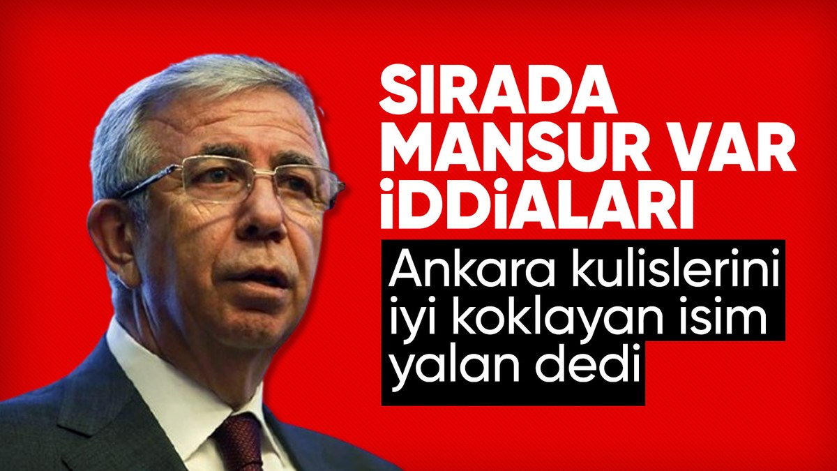 Zafer Şahin: Mansur Yavaş’a operasyon iddiaları gerçek dışı